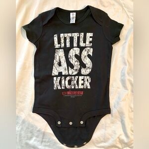 Little Ass Kicker- The Walking Dead Baby Onesie 12 months
